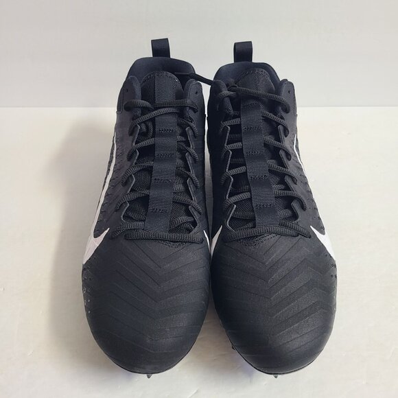 Nike Alpha Menace Pro 2 Low Football Cleats CV6477-001 Size 13.5 Black main image 8